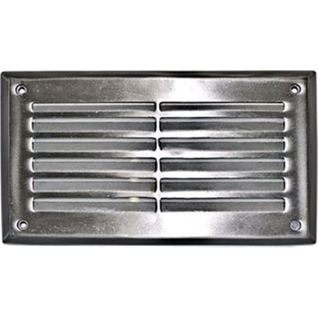 DABMAR LIGHTING Louvered Down Modern Stainless Steel Exterior Step Light P-CVR-DSL1000-SS304